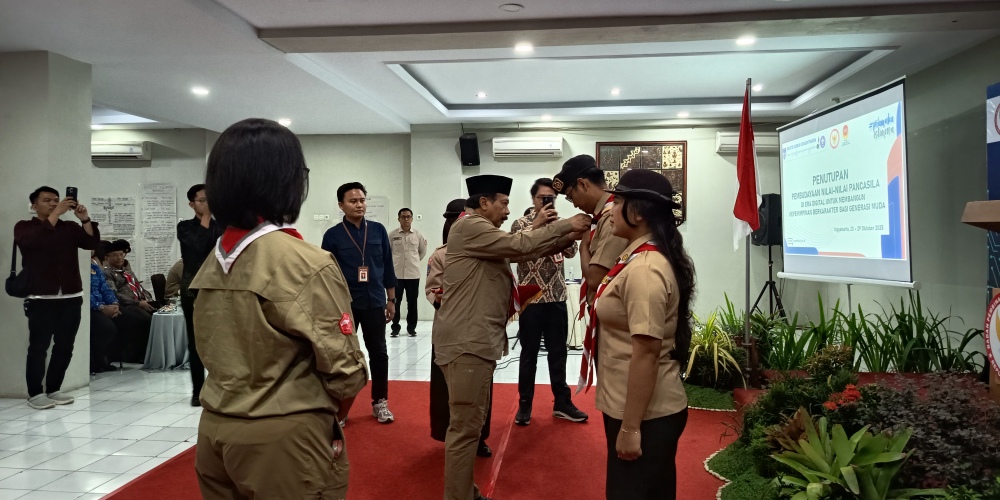 Enam Hari Pembudayaan Nilai-Nilai Pancasila, BPIP dan Yayasan Tunas Bakti Indonesia Emas Kuatkan Kepemimpinan Pramuka di Era Digital