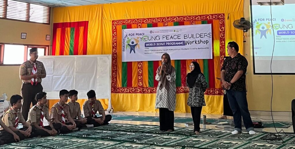 Dialogue for Peace : Pramuka Aceh Kampanyekan Perdamaian Antar Umat Beragama