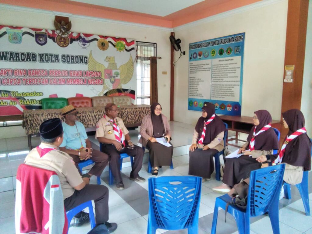 Pinsako SIT Papua Barat Daya Melakukan Kunjungan Silaturahmi ke Kwartir Daerah
