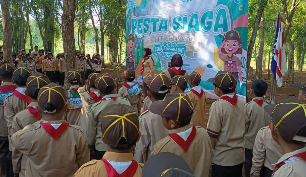 Kwarcab Gunungkidul Gelar Pesta Siaga 2026 : Cetak Pramuka Ceria, Bersahabat, dan Berprestasi